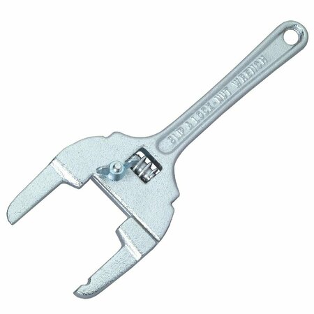 BRASSCRAFT Adjustable 1 In. to 3 In. Slip/Lock Nut Wrench T421